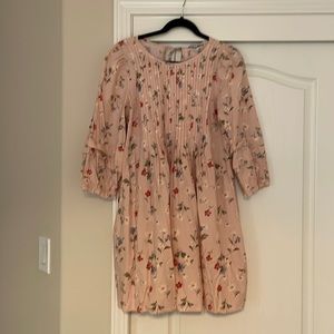 Madewell floral swift dress
